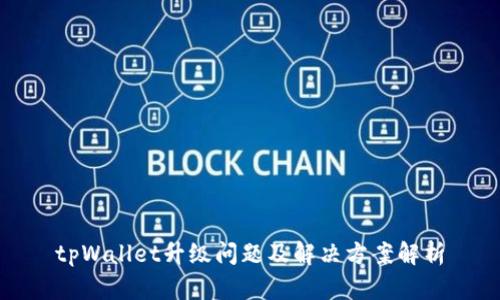 tpWallet升级问题及解决方案解析